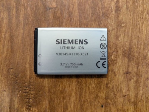 Batteria originale siemens - batteria,