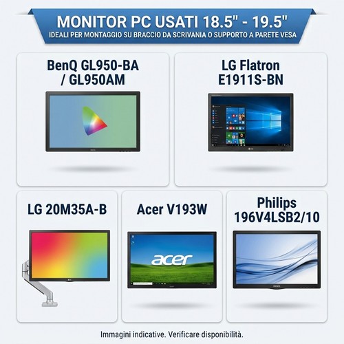 Monitor 19 5 usati - monitor,